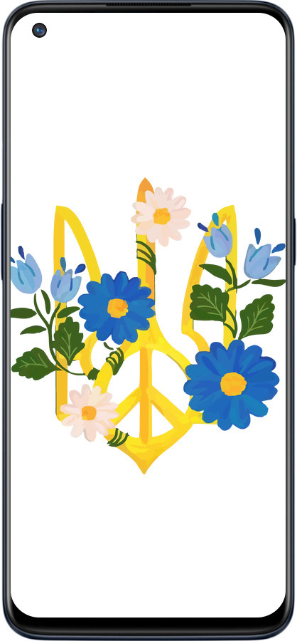 Силіконовий чехол Герб v3 для OnePlus Nord N10 5G - 5265u-3655 изображение 