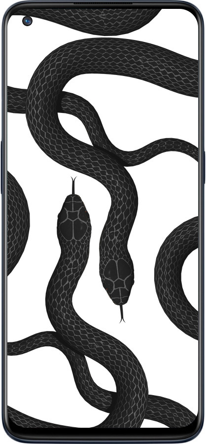 Силиконовый чехол Змеи для OnePlus Nord N10 5G - 5473u-3655 изображение 