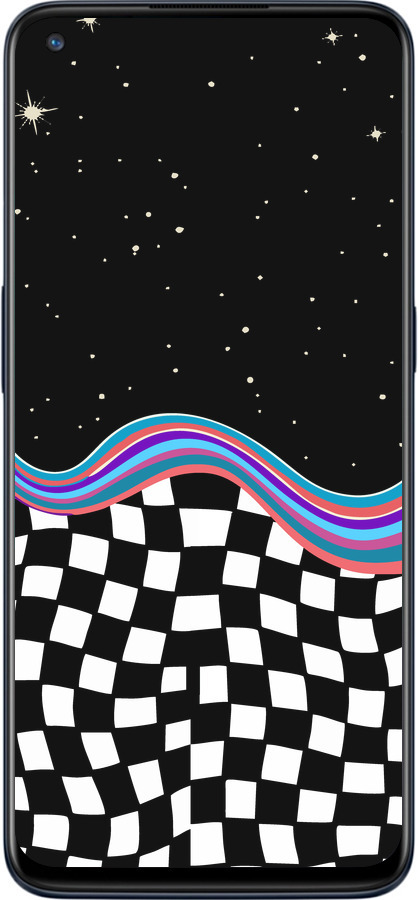 Силіконовий чехол Абстрактний космос для OnePlus Nord N10 5G - 5512u-3655 изображение 