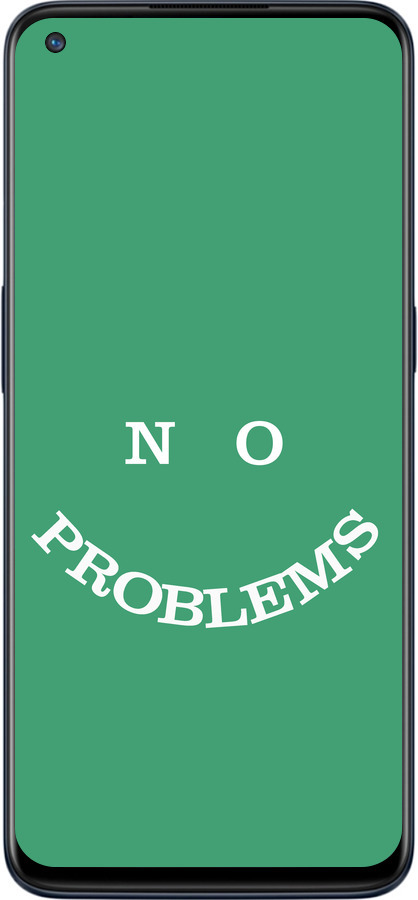 Силиконовый чехол No Problems для OnePlus Nord N10 5G - 5573u-3655 изображение 