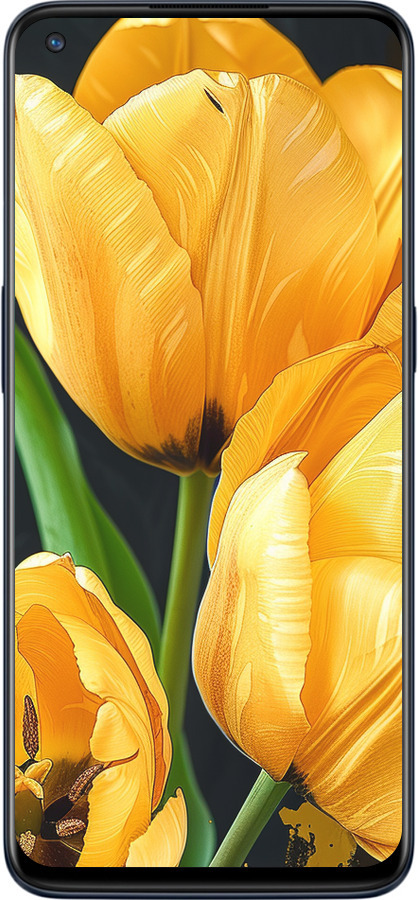 Силиконовый чехол Желтые тюльпаны для OnePlus Nord N10 5G - 5991u-3655 изображение 