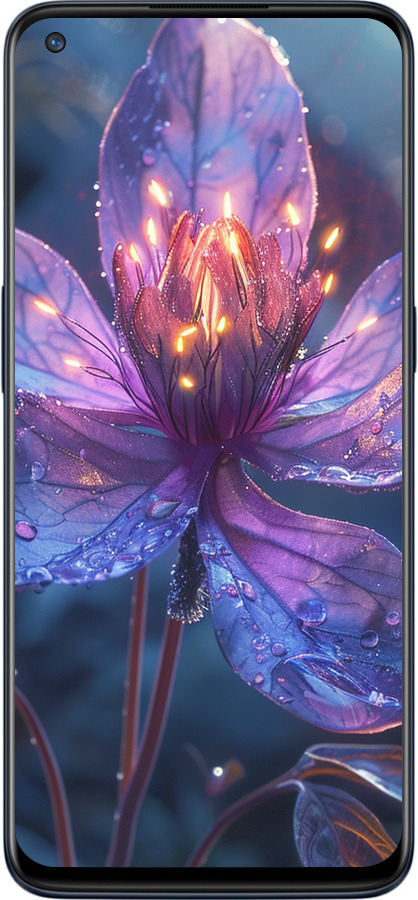 Силиконовый чехол Магический цветок для OnePlus Nord N10 5G - 6038u-3655 изображение 