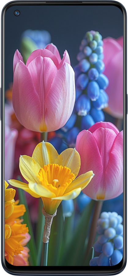 Силіконовий чехол Весняні квіти для OnePlus Nord N10 5G - 6058u-3655 изображение 