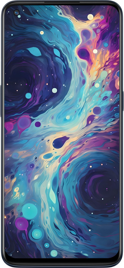 Силиконовый чехол Арт акварель для OnePlus Nord N10 5G - 6329u-3655 изображение 