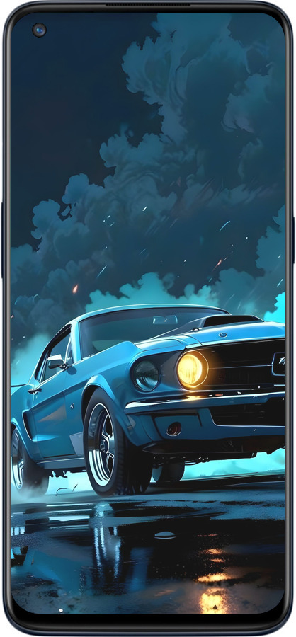 Силиконовый чехол Форд мустанг для OnePlus Nord N10 5G - 6374u-3655 изображение 