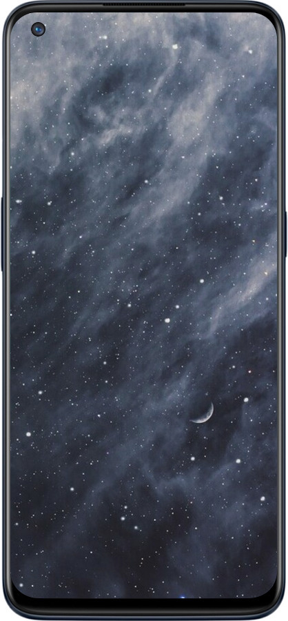 Силиконовый чехол Голубые облака, Голубая луна для OnePlus Nord N10 5G - 6398u-3655 изображение 