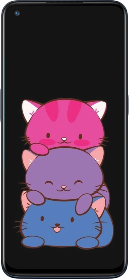 Силіконовий чехол Милі котятка для OnePlus Nord N10 5G - 6518u-3655 изображение 