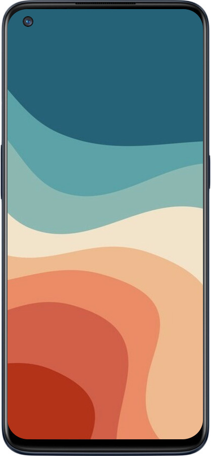 Силиконовый чехол В стиле ретро с волнами для OnePlus Nord N10 5G - 6531u-3655 изображение 