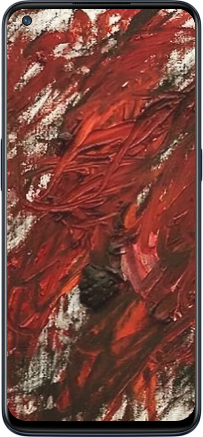 Силиконовый чехол Абстрактная композиция в красных тонах для OnePlus Nord N10 5G - 6541u-3655 изображение 