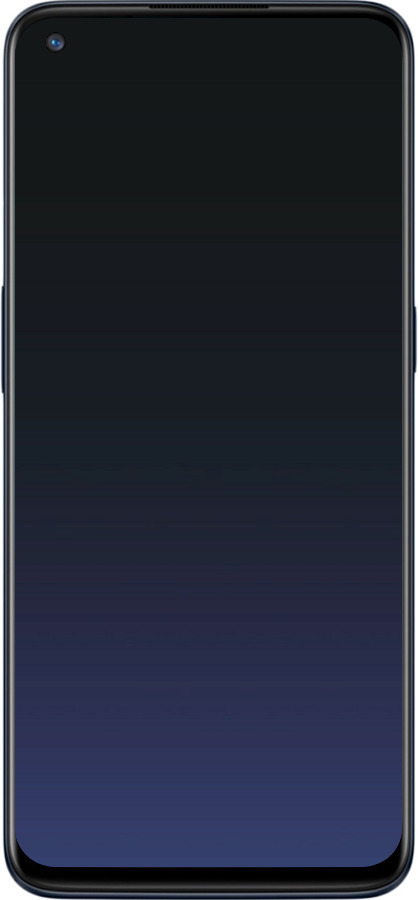 Силиконовый чехол Градиент в тёмно - синем стиле для OnePlus Nord N10 5G - 6542u-3655 изображение 
