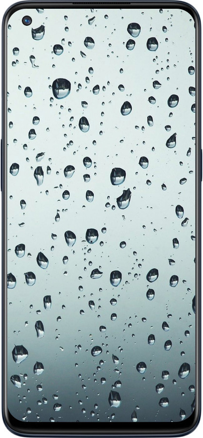 Силиконовый чехол Стекло в каплях для OnePlus Nord N10 5G - 848u-3655 изображение 