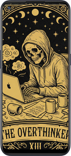 TPU чехол The Overthinker для OnePlus Nord N100 - 6774b-2130 изображение 