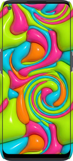 3D пластиковый матовый чехол Y2K Jelly Dream для OnePlus Nord N100 - 6780m-2130 изображение 