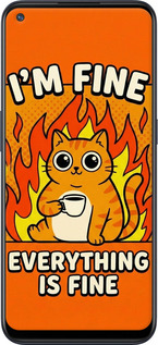 Силиконовый чехол Funny Cat для OnePlus Nord N100 - 6786u-2130 изображение 