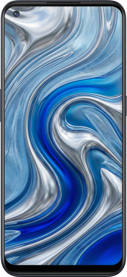 Силиконовый чехол Liquid Chrome для OnePlus Nord N100 - 6781u-2130 изображение 