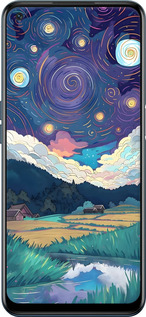 Силиконовый чехол Креативный арт для OnePlus Nord N200 5G - 6322u-2956 изображение 