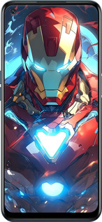 Силиконовый чехол Железный человек для OnePlus Nord N200 5G - 6372u-2956 изображение 