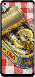 Силиконовый чехол Vintage Sardine Tin Phone для OnePlus Nord N200 5G - 6772u-2956 изображение 