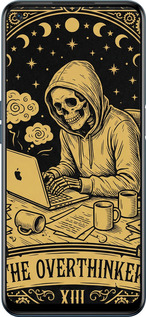 Силиконовый чехол The Overthinker для OnePlus Nord N200 5G - 6774u-2956 изображение 