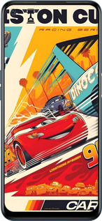 Силиконовый чехол Тачки для OnePlus Nord N200 - 6288u-2384 изображение 