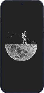 Силиконовый чехол Moon in dark для OnePlus OnePlus 15 - 4176u-4186 изображение 
