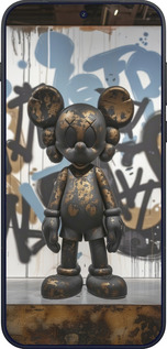 Силіконовий чехол Bronze kaws v2 для OnePlus OnePlus 15 - 6098u-4186 изображение 
