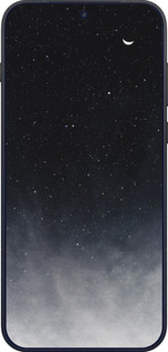 Силиконовый чехол Сині хмари, Синій місяць для OnePlus OnePlus 15 - 6396u-4186 изображение 