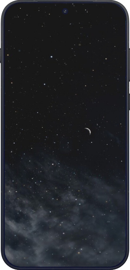 Силиконовый чехол Ночное небо для OnePlus OnePlus 15 - 6451u-4186 изображение 