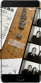 3D пластиковый матовый чехол Aesthetic Scrapbook Collage для OnePlus 3 - 6773m-334 изображение 