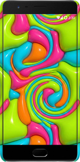 3D пластиковый матовый чехол Y2K Jelly Dream для OnePlus 3 - 6780m-334 изображение 