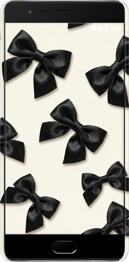 3D пластиковий матовий чехол Dark Coquette для OnePlus 3T - 6765m-1617 изображение 