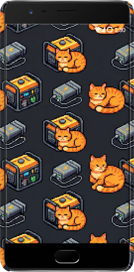 3D пластиковый матовый чехол Autonomous Zone для OnePlus 3T - 6771m-1617 изображение 