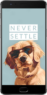 2D пластиковий чехол Пес в очках для OnePlus 3 - 6381t-334 изображение 