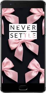 Силиконовый чехол Coquette Ribbons Dark Coquette для OnePlus 3T - 6767u-1617 изображение 