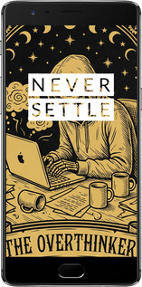 2D пластиковый чехол The Overthinker для OnePlus 3T - 6774t-1617 изображение 