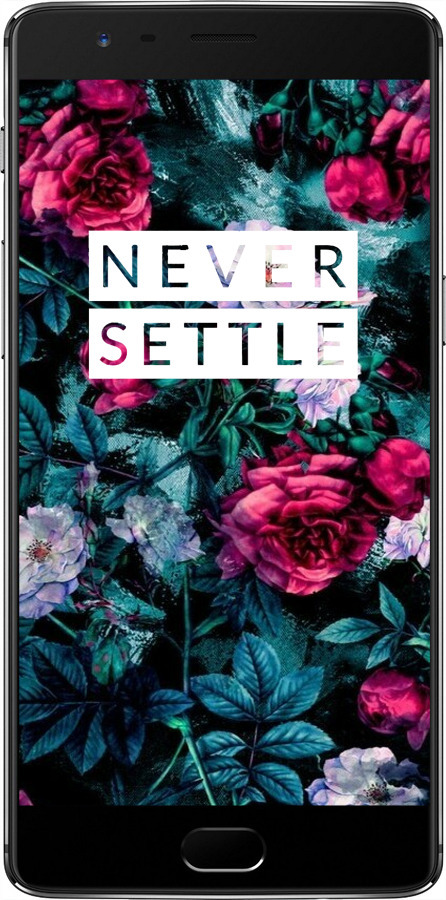 2D пластиковый чехол Сад и розы для OnePlus 3 - 6483t-334 изображение 