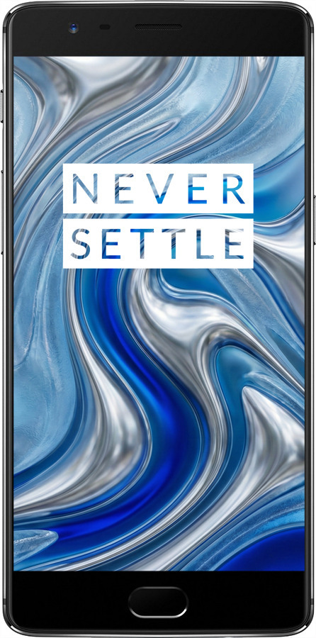 2D пластиковий чехол Liquid Chrome для OnePlus 3T - 6781t-1617 изображение 