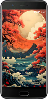 Силиконовый чехол Природа японии для OnePlus 5 - 6327u-969 изображение 