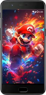 Силиконовый чехол Супер Марио для OnePlus 5 - 6342u-969 изображение 