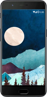 Силіконовий чехол Гірська ідилія нічний краєвид для OnePlus 5 - 6488u-969 изображение 