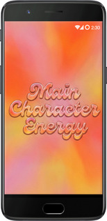 Силіконовий чехол Aura Gradient Main Character Energy Aesthetic Y2K для OnePlus 5 - 6783u-969 изображение 