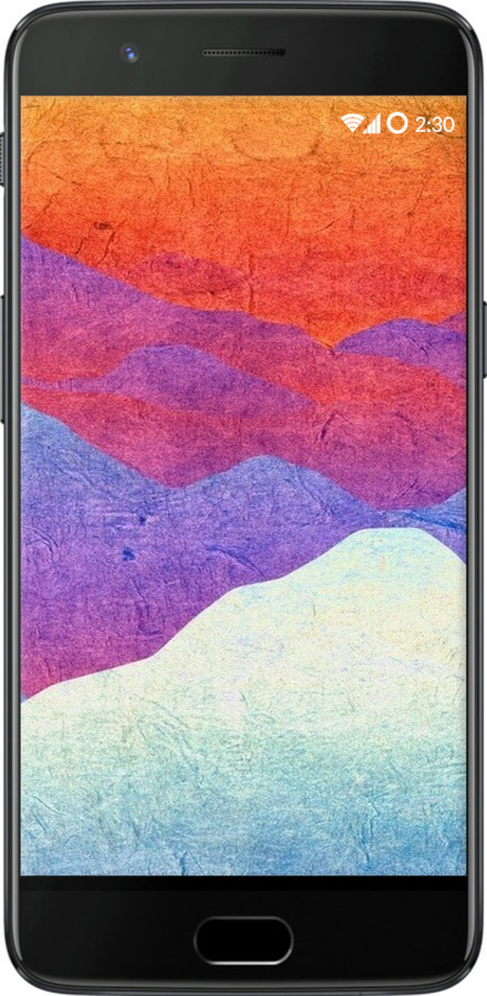 Силиконовый чехол Горный закат для OnePlus 5 - 6479u-969 изображение 