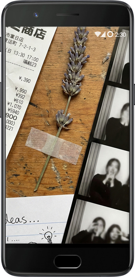 Силиконовый чехол Aesthetic Scrapbook Collage для OnePlus 5 - 6773u-969 изображение 