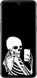 TPU чехол Скелет робить Selfie для OnePlus 7 - 6535b-1740 изображение 