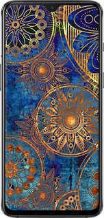 TPU чехол Золотой узор для OnePlus 7 - 678b-1740 изображение 