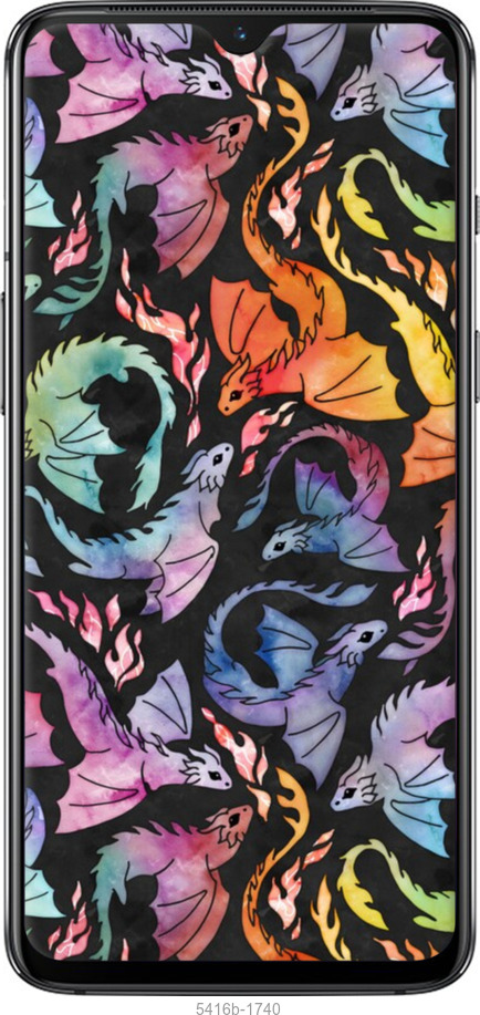 TPU чехол № 5416 для OnePlus 7 - 5416b-1740 изображение 