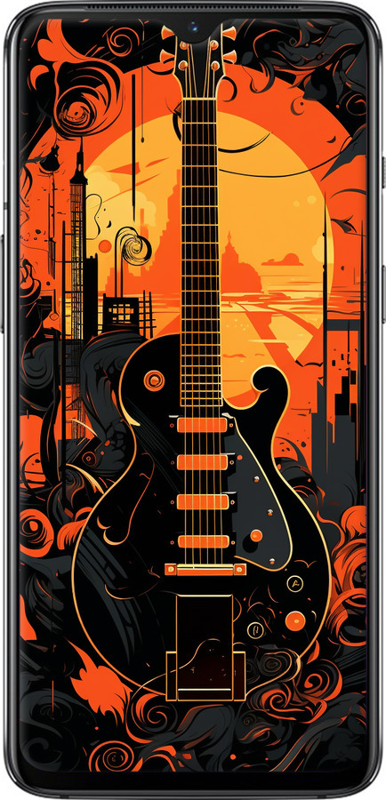 TPU чехол Гитара для OnePlus 7 - 5957b-1740 изображение 