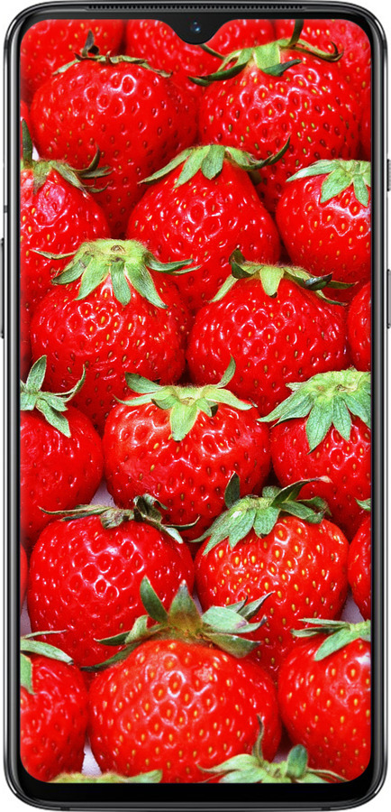 TPU чехол Клубника для OnePlus 7 - 6020b-1740 изображение 