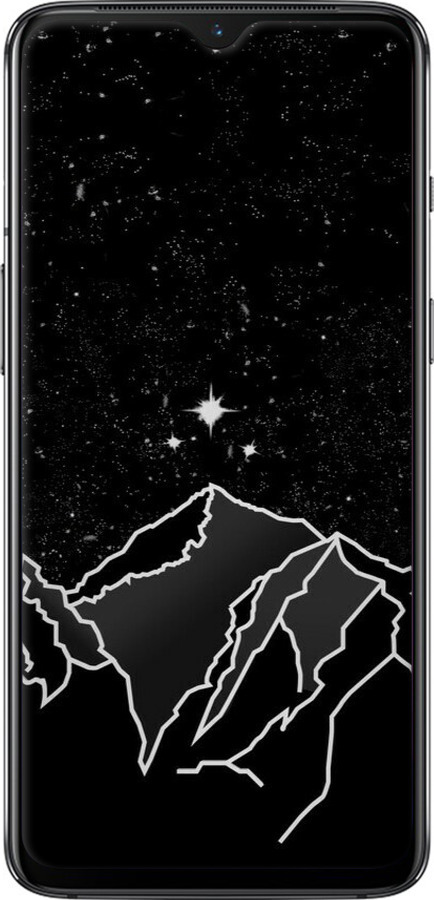 TPU чехол Мінімалістичний гірський краєвид для OnePlus 7 - 6438b-1740 изображение 