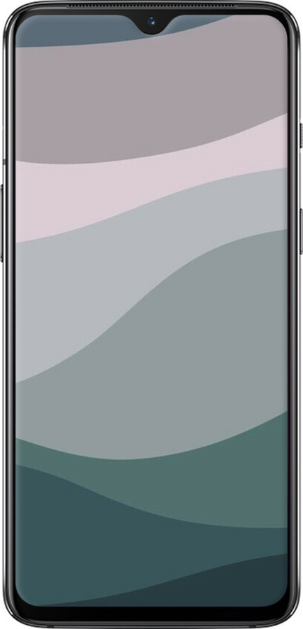TPU чехол С фиолетовым и бирюзовым ретро-стилем и волнами для OnePlus 7 - 6533b-1740 изображение 